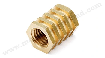 Brass Hex Inserts