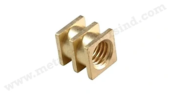 Brass Square Inserts